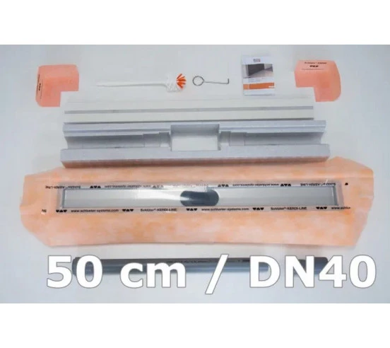Kit pour Caniveau horizontal KERDI-LINE-H sans Grille SCHLUTER - 29