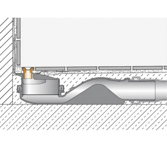 Caniveau Filant KERDI-LINE-VARIO 22 à 120 cm recoupable SCHLUTER - 22