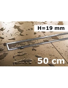 Kit grille + cadre design INOX Framed-tile KERDI-LINE-C... 2