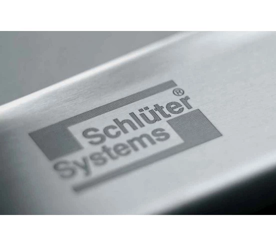 Kit grille + cadre design INOX Framed-tile KERDI-LINE-C  SCHLUTER - 20