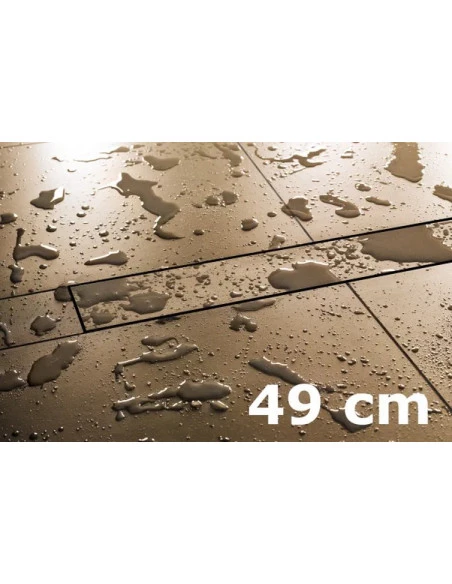 Support à carreler KERDI-LINE-D sans cadre pour caniveau de douche SCHLUTER - 1