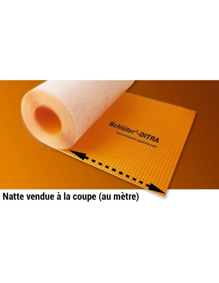 DITRA Natte de désolidarisation et d'étanchéité / m² SCHLUTER - 2