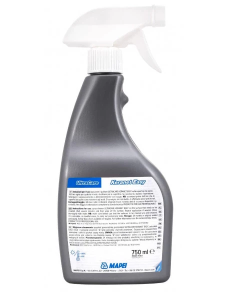 Ultracare Nettoyant en spray pour résidus de ciment  Keranet Easy 0.75L MAPEI - 2