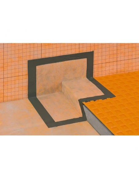 Coins d’étanchéité préformés pour douches sans seuil coté gauche Hauteur 20mm SCHLUTER - 3