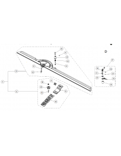 capuchon rouge n°48 pour coupe carreaux TX (pièce détachée) RUBI - 1