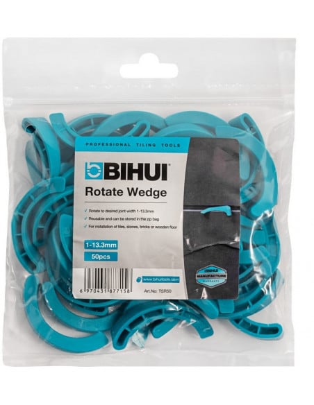 50 Cales virgules de coins 1 à 13.3 mm pour ajuster et rehausser BIHUI - 2