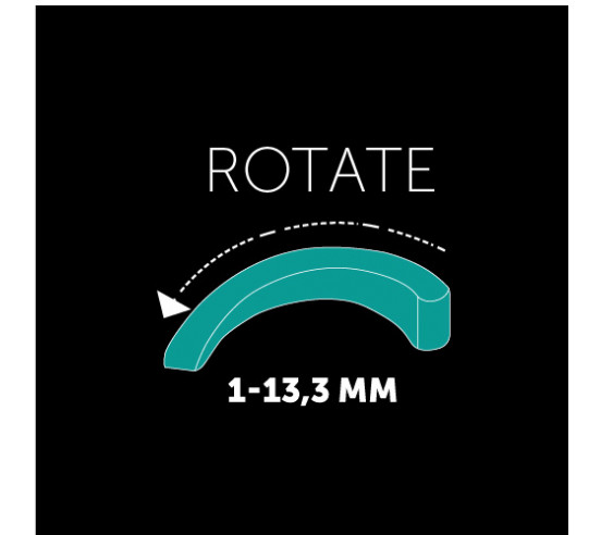50 Cales virgules de coins 1 à 13.3 mm pour ajuster et rehausser BIHUI - 5