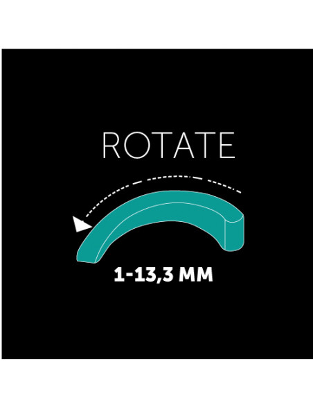 50 Cales virgules de coins 1 à 13.3 mm pour ajuster et rehausser BIHUI - 5