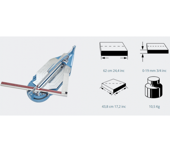 Coupe carreaux professionnel Série 4 "NEX" SIGMA ITALIA - 9