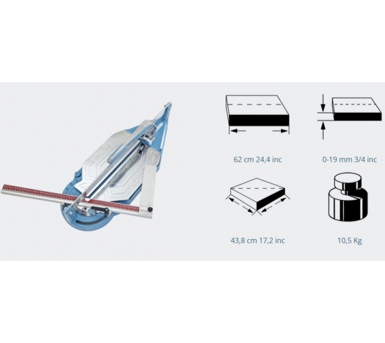 Coupe carreaux professionnel Série 4 "NEX" SIGMA ITALIA - 9