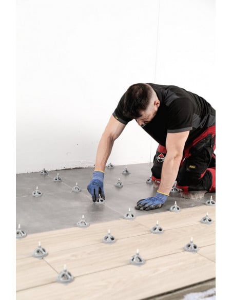 Croisillons autonivellants à vis 1mm en "I" CYCLONE RUBI - 6