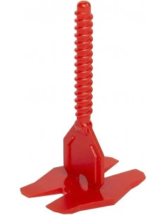 100 croisillons autonivellants à vis 3mm en "I" CYCLONE RUBI - 1 2