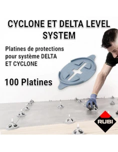 Platines de protection pour autonivellants CYCLONE et DELTA RUBI - 1