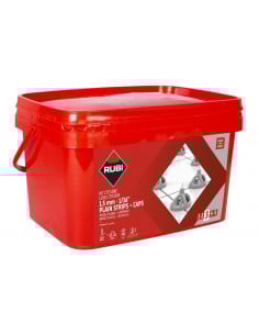 Kit autonivellants à vis en "I" 3mm CYCLONE RUBI - 1 2