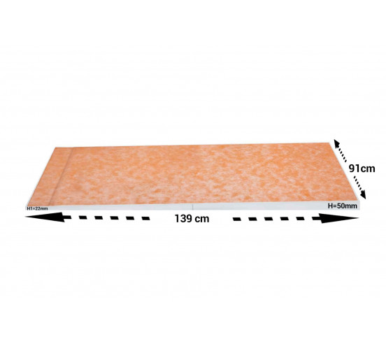 Receveur avec pente recoupable (coté court) KERDI-SHOWER-LTS SCHLUTER - 5