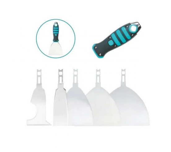 Kit de 5 spatules professionnel et manche Versatility BIHUI - 6