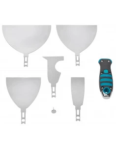 Kit de 5 spatules professionnel et manche Versatility BIHUI - 1