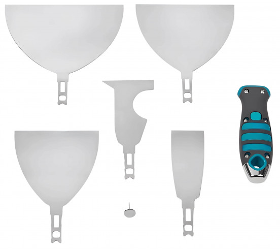 Kit de 5 spatules professionnel et manche Versatility BIHUI - 1