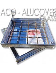 Couvercle à carreler  Alucover passage véhicule M125 ACO - 1