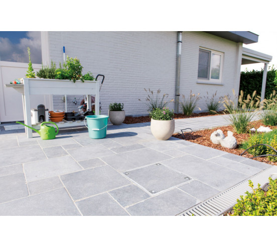 Couvercle à carreler  Alucover passage véhicule M125 ACO - 3