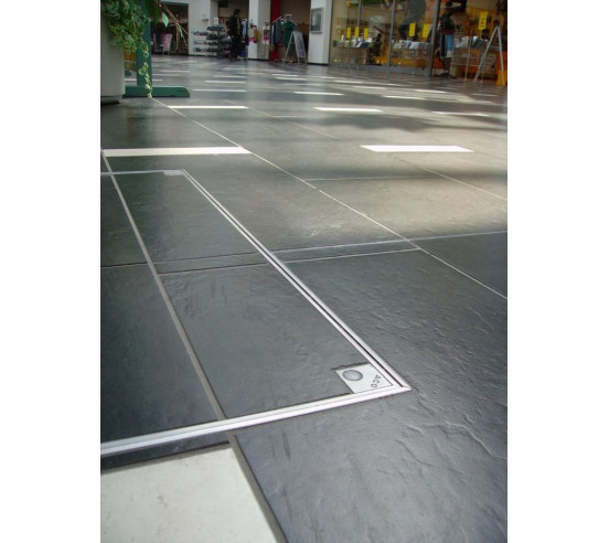 Couvercle à carreler  Alucover passage véhicule M125 ACO - 13