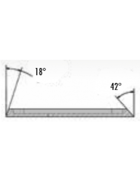 Platoir à joints AZZURRA 11,5x25 cm RAIMONDI - 2