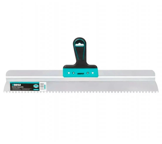 Peigne à colle 60cm denture 6x6mm INOX BIHUI - 2