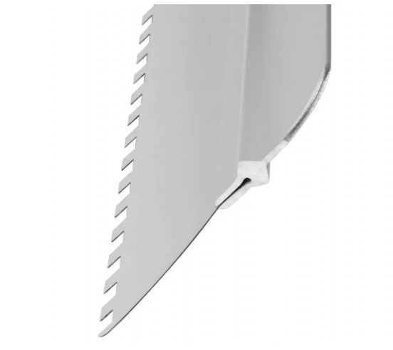 Peigne à colle 60cm denture 6x6mm INOX BIHUI - 3