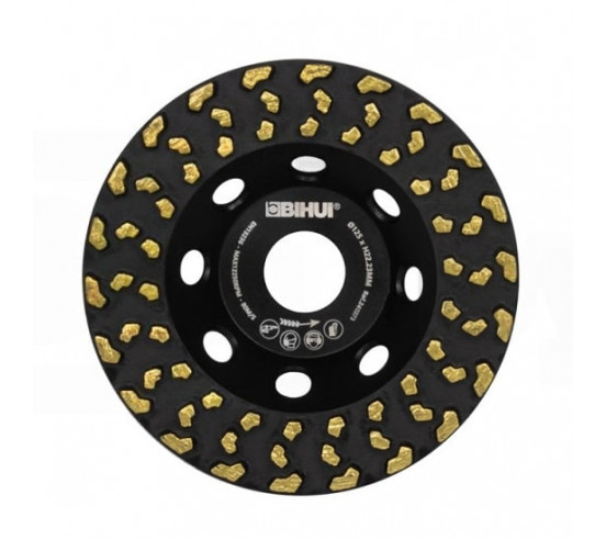 Disque de surfaçage extrème Ø125 Turbo Cup BIHUI - 1