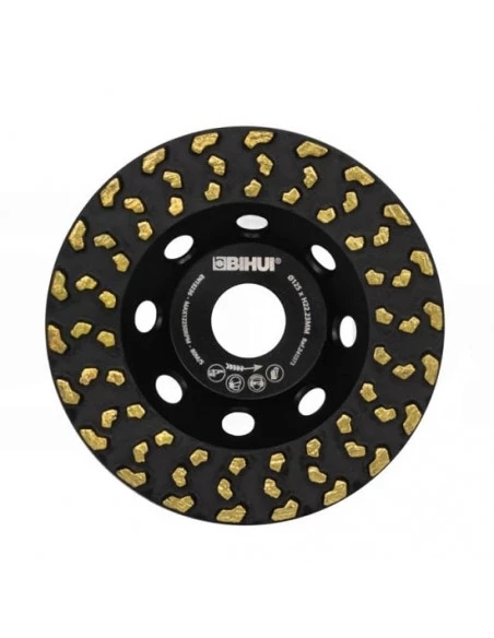 Disque de surfaçage extrème Ø125 Turbo Cup BIHUI - 1