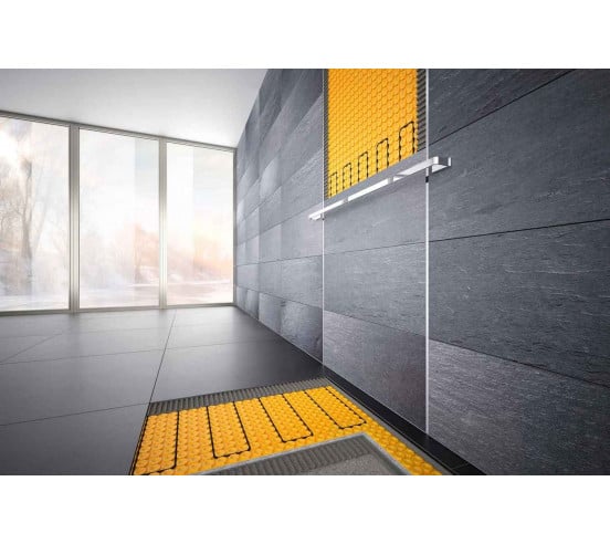 Kit de chauffage sol/mur électrique wifi à commande vocale DITRA HEAT E DUO S SCHLUTER - 2