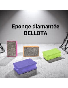 Eponge diamantée pour finition à eau et à sec BELLOTA - 1