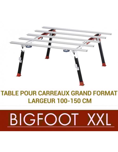 Table de travail BIGFOOT XXL (170cm x100 à150 cm) RAIMONDI - 1
