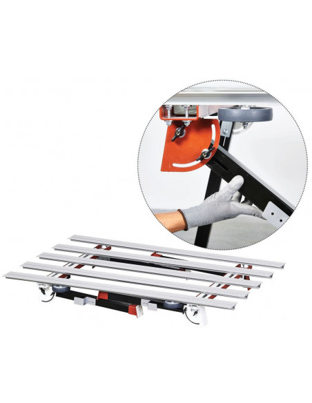 Table de travail BIGFOOT XXL (170cm x100 à150 cm) RAIMONDI - 2