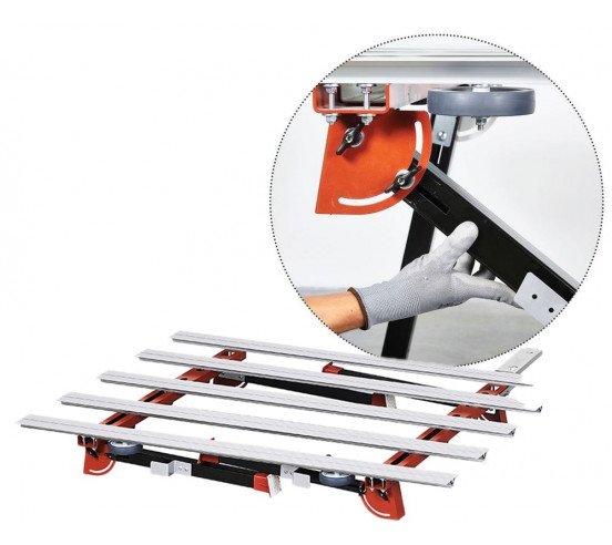 Table de travail BIGFOOT XL (170cm x125cm) RAIMONDI - 6