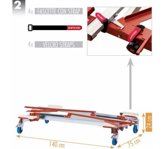 Chariot CAM MkIII pour grands formats RAIMONDI - 7