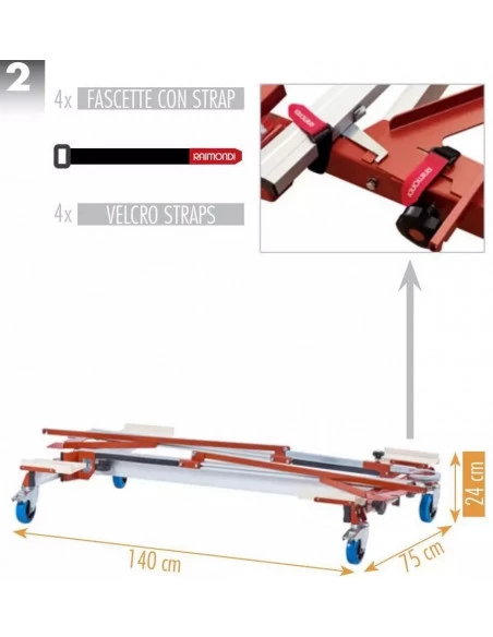 Chariot CAM MkIII pour grands formats RAIMONDI - 7