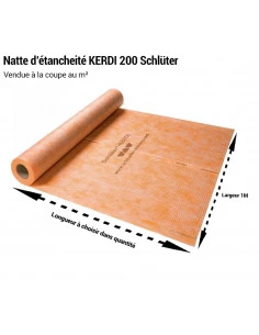KERDI200 Natte d'étanchéité / m² SCHLUTER - 1