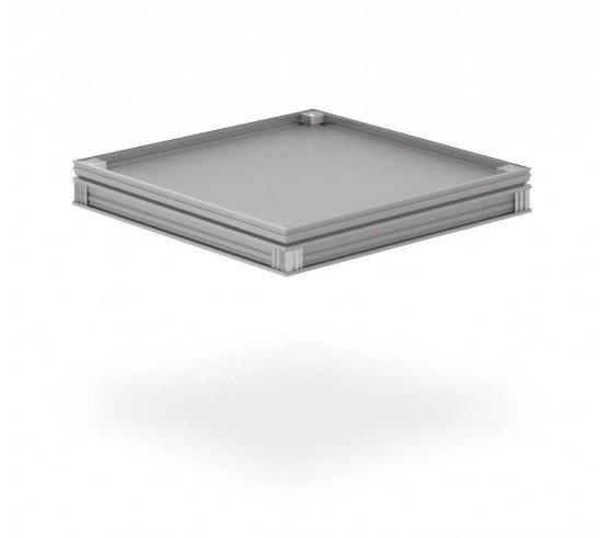 Couvercle à carreler  Alucover light Uniface Smart hauteur de cadre 72.5mm ACO - 8