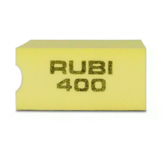 Eponge diamantée à poncer le carrelage RUBI - 12