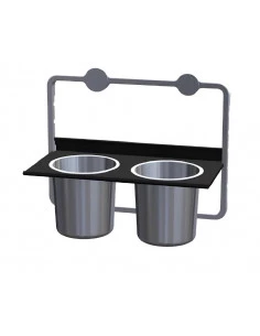 Fix Mi - Tablette avec 2 supports d'ustensile BUBBLE MAT INTER - 1