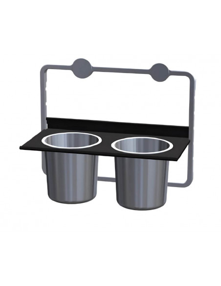 Fix Mi - Tablette avec 2 supports d'ustensile BUBBLE MAT INTER - 1