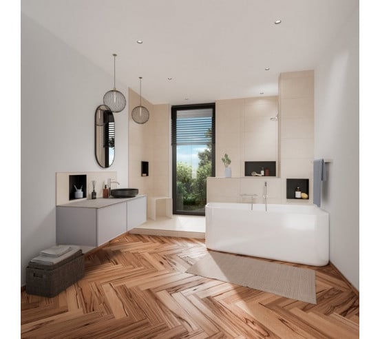 Niche sans carrelage aluminium 30x30 cm DESIGN-NICHE SCHLUTER - 12