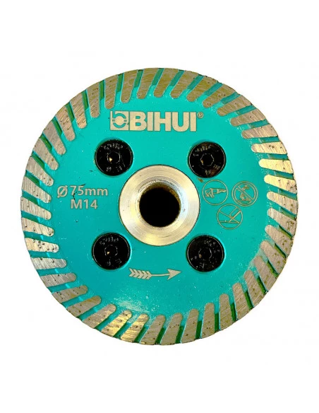 Mini disque diamanté de précision Ø75mm BIHUI - 1