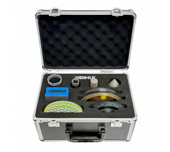 Ensemble d’outils diamantés professionnels 16 pièces DBDFS16  BIHUI - 1