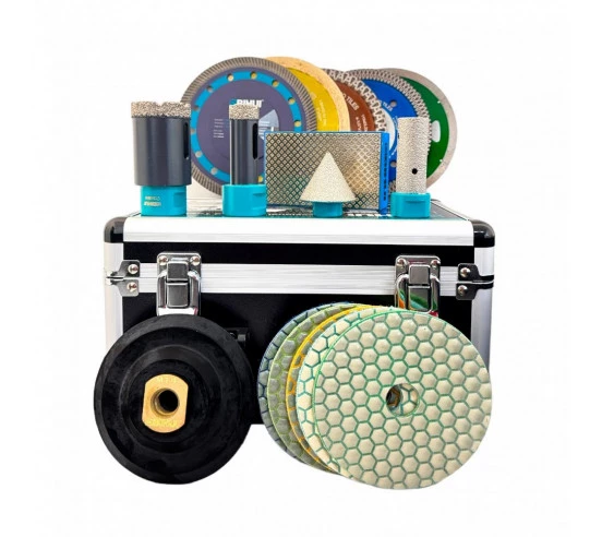 Ensemble d’outils diamantés professionnels 16 pièces DBDFS16  BIHUI - 4