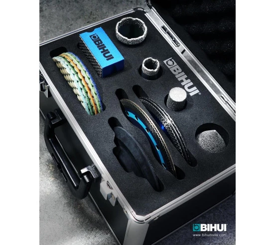 Ensemble d’outils diamantés professionnels 16 pièces DBDFS16  BIHUI - 3