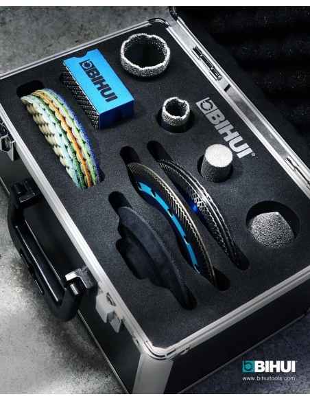 Ensemble d’outils diamantés professionnels 16 pièces DBDFS16  BIHUI - 3