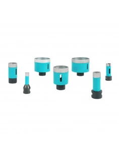 Trépans Pro à sec à diamants brasés DOA M14 haute performance BIHUI - 3