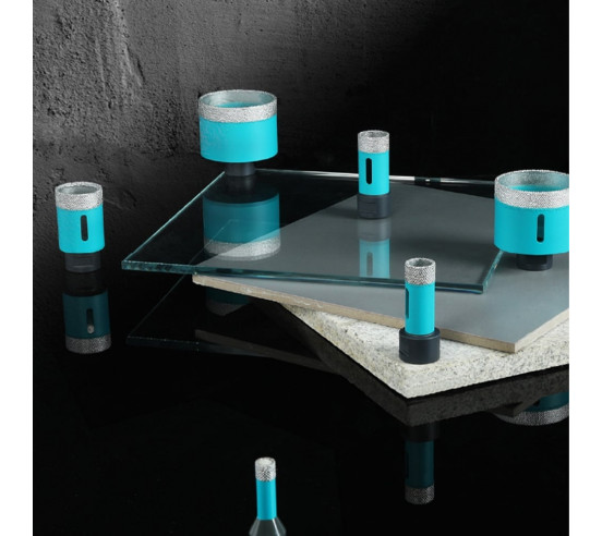 Trépans Pro à sec à diamants brasés DOA M14 haute performance BIHUI - 23